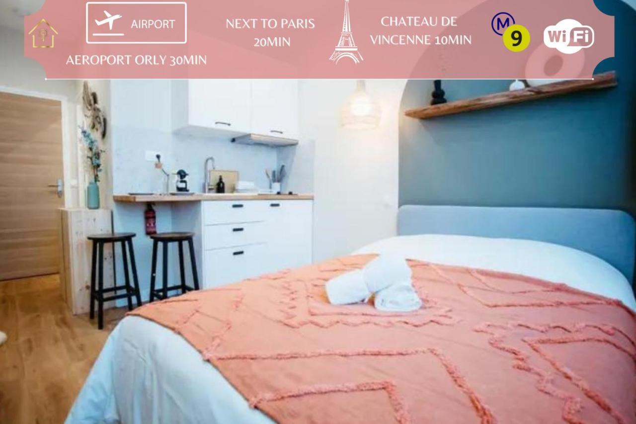 Cosy Appart Hotel Next To Paris Montreuil  Kültér fotó